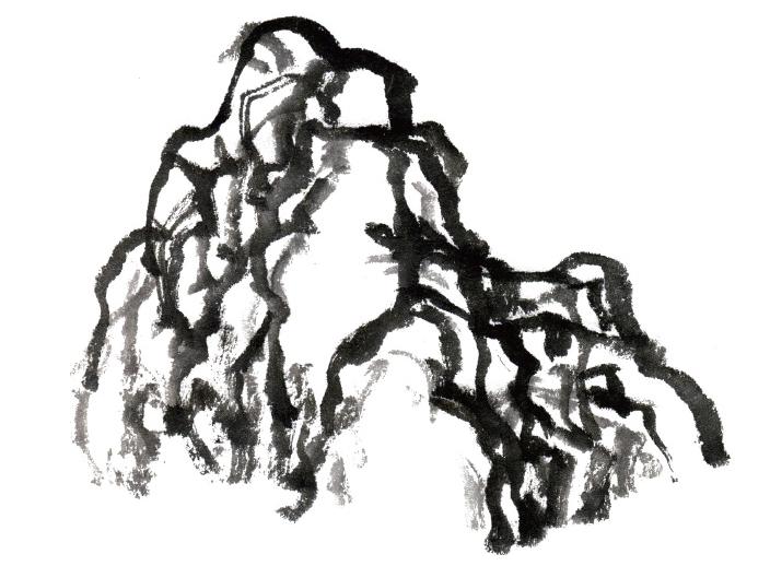 山石的常用皴法,山石的各种皴法介绍