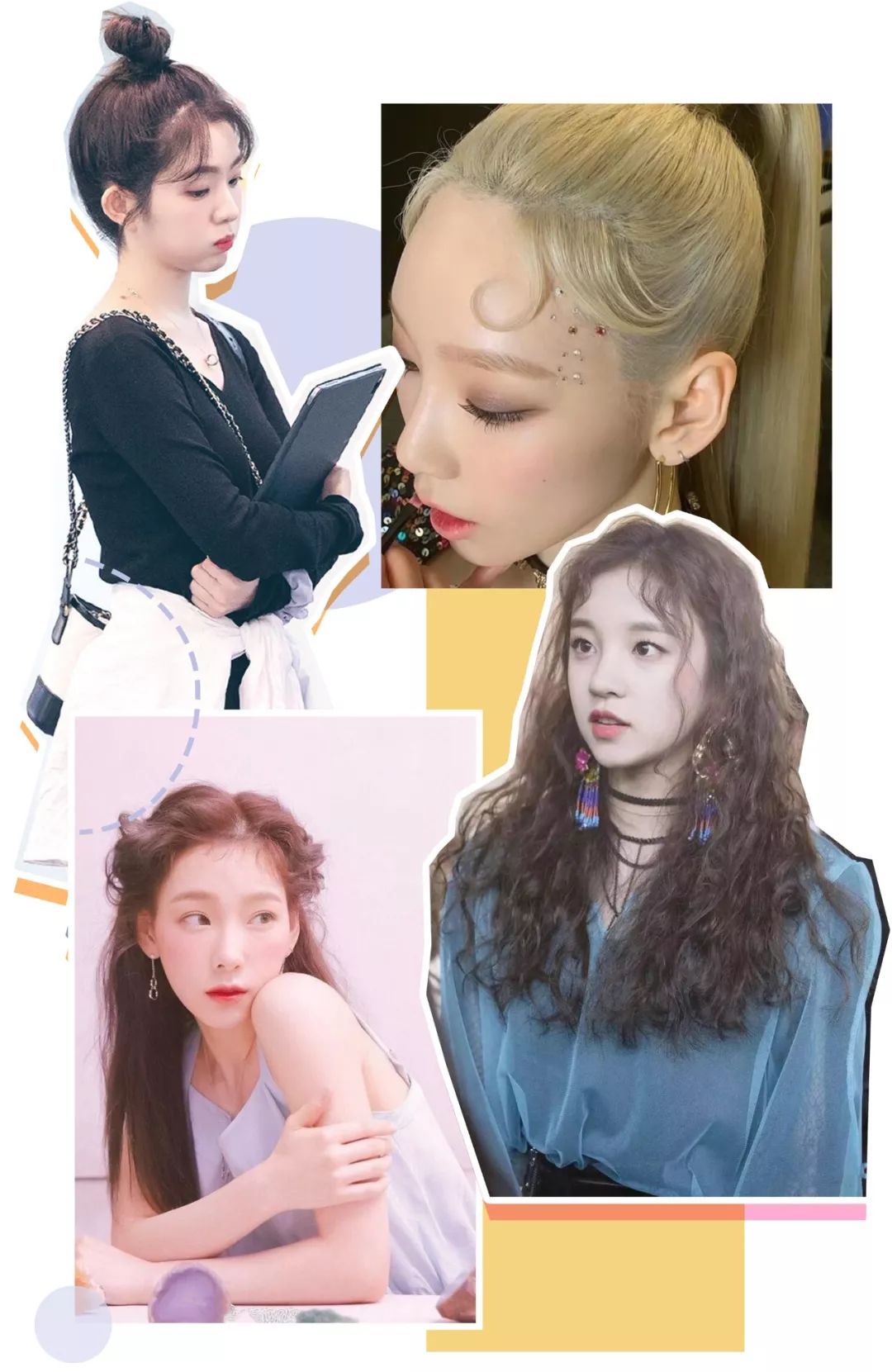 长脸型剪什么刘海显脸小,什么脸型都适合的刘海在家就能剪