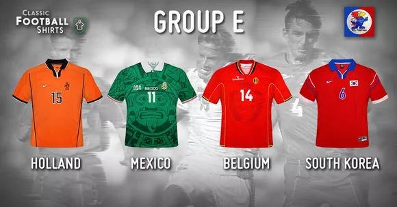 巨星云集全文,98世界杯哪些队的球衣经典