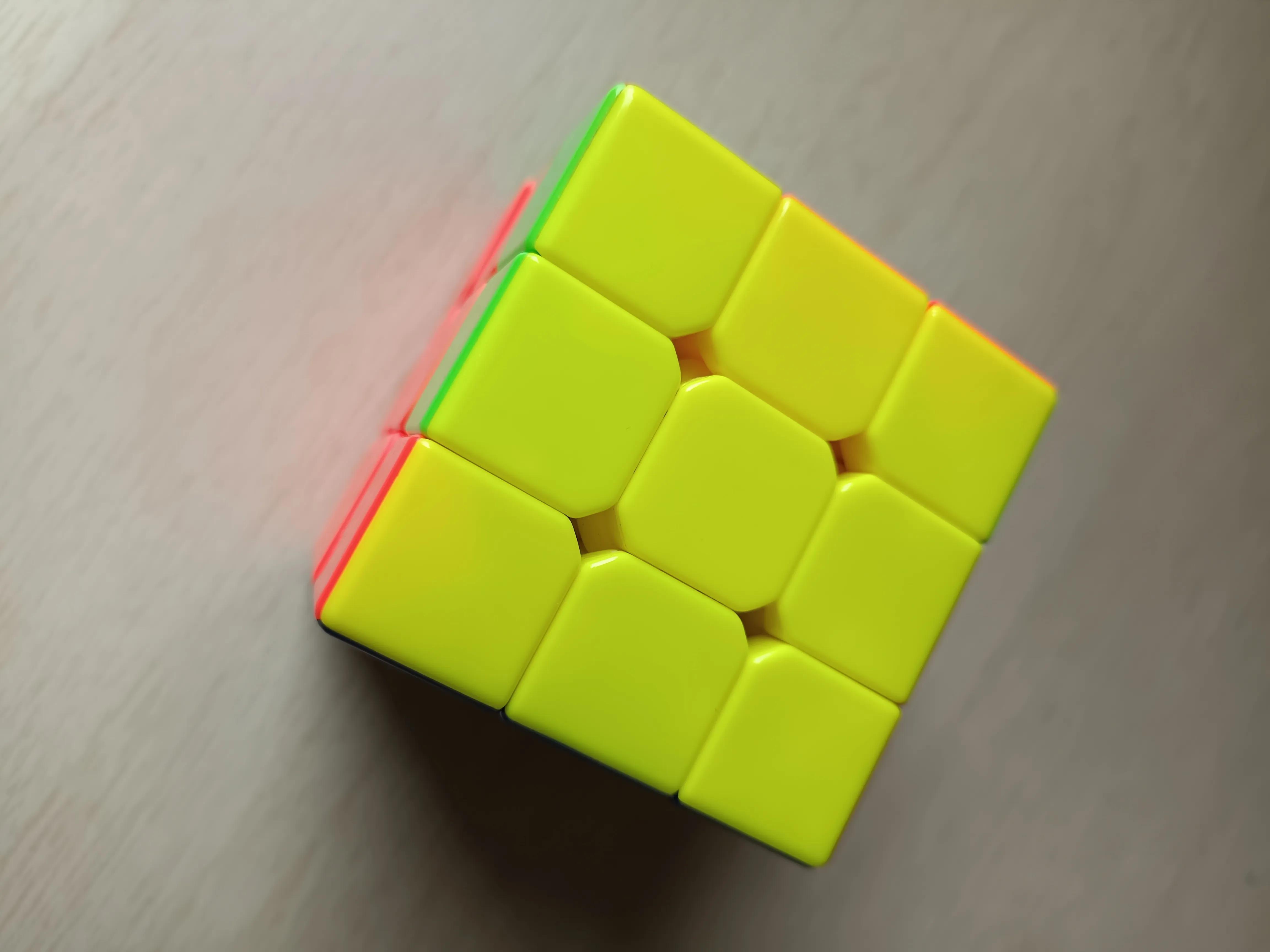 记录儿子第一次三阶魔方复原成功,金字塔三阶魔方复原方法