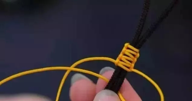 文玩核桃手串单线打结方法,常见的手串编绳教程