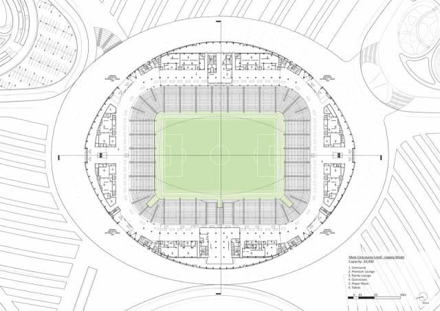 扎哈设计的卡塔尔世界杯主会场,扎哈卡塔尔