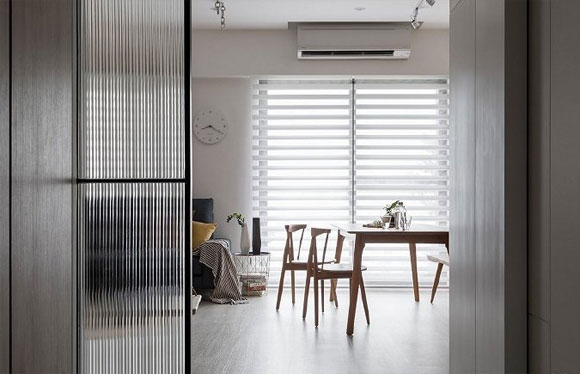 玻璃隔断墙客厅效果图,玻璃隔断客厅墙装修效果图