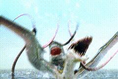 人类作死研究出的怪兽：铁线虫寄生人体太可怕，八爪鲨鱼爱吃人