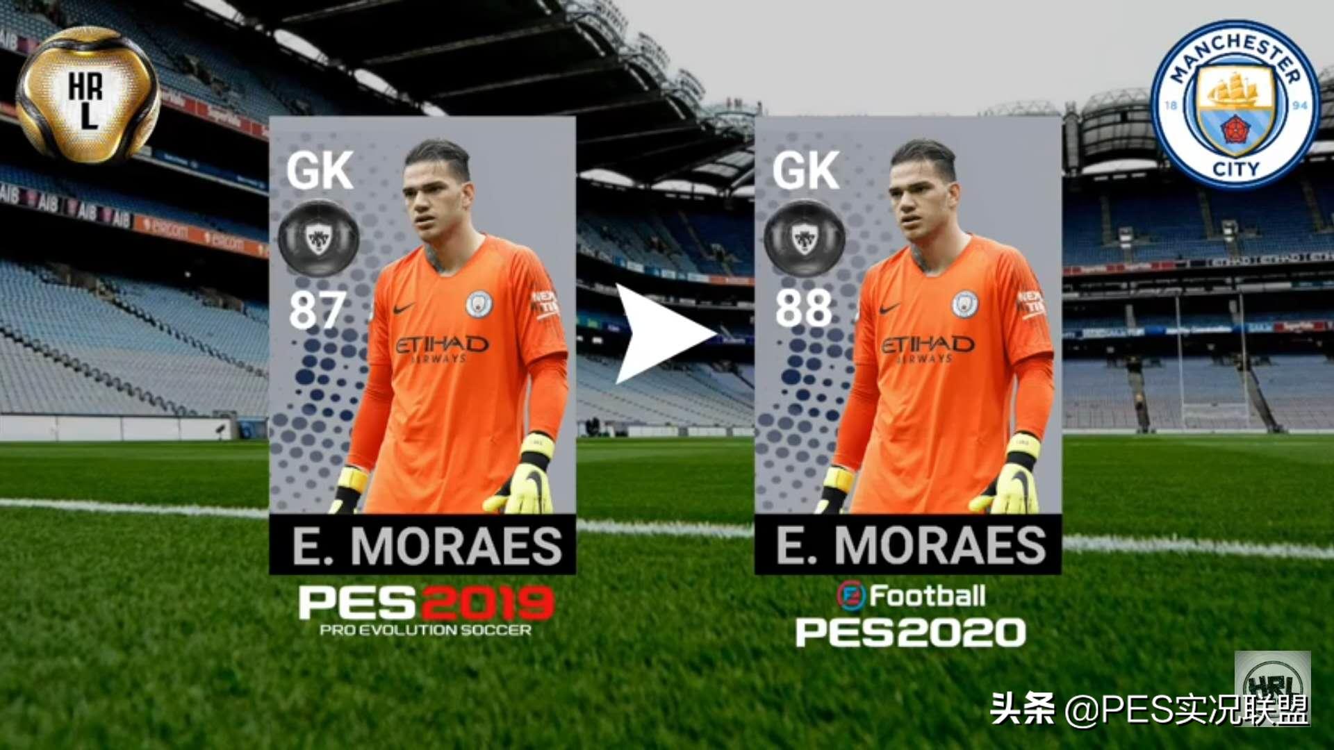 「实况联盟」2人升黑！曼城球员下赛季能力值权威预测