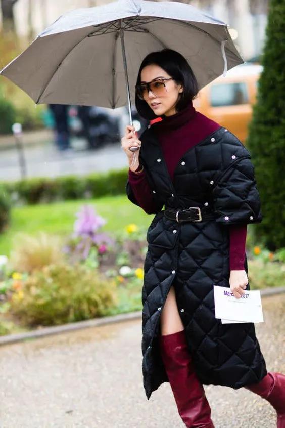 时髦中长款保暖棉服,比羽绒服更暖和的棉衣