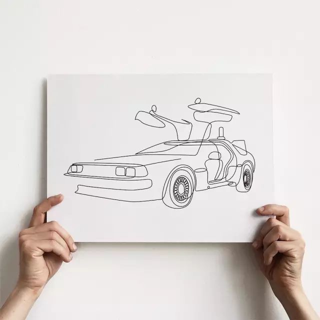 画logo有几种画法,一笔就能画出来logo