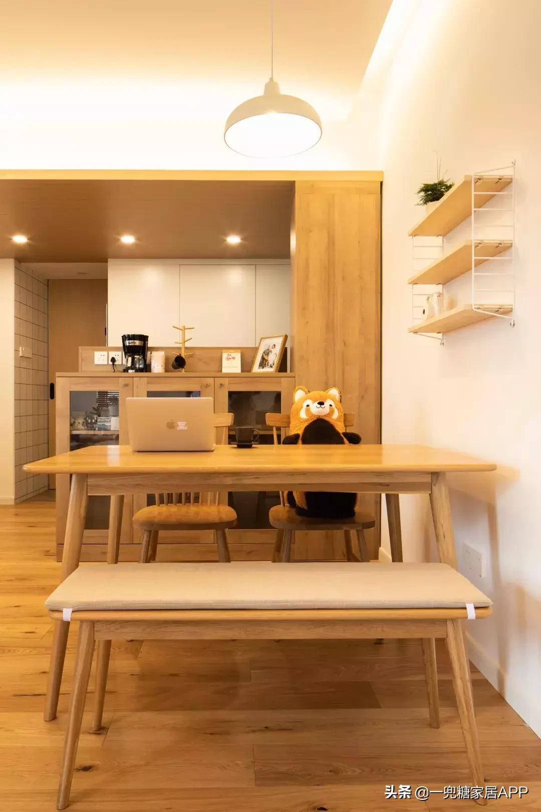 武汉77平米小户型装修,武汉77平两房现代简约