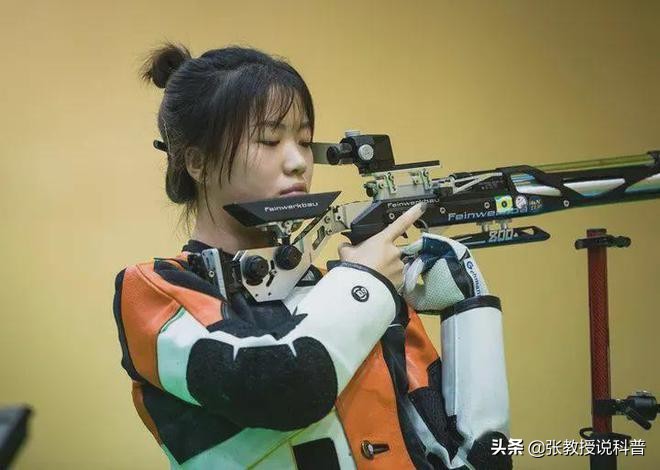 奥运首金气步枪视频,奥运10米气步枪靶有多大