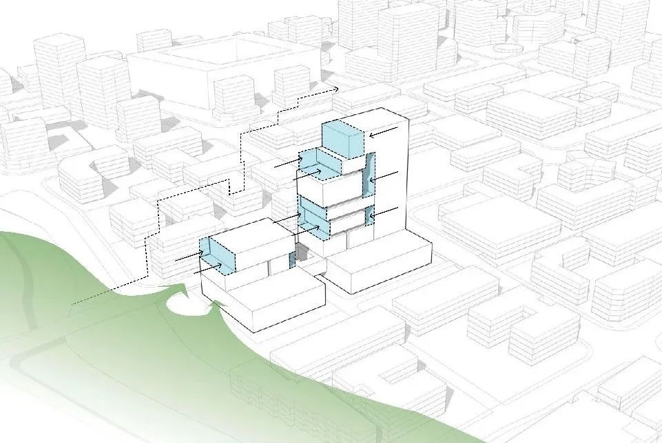 办公楼指示牌设计,办公楼大堂设计