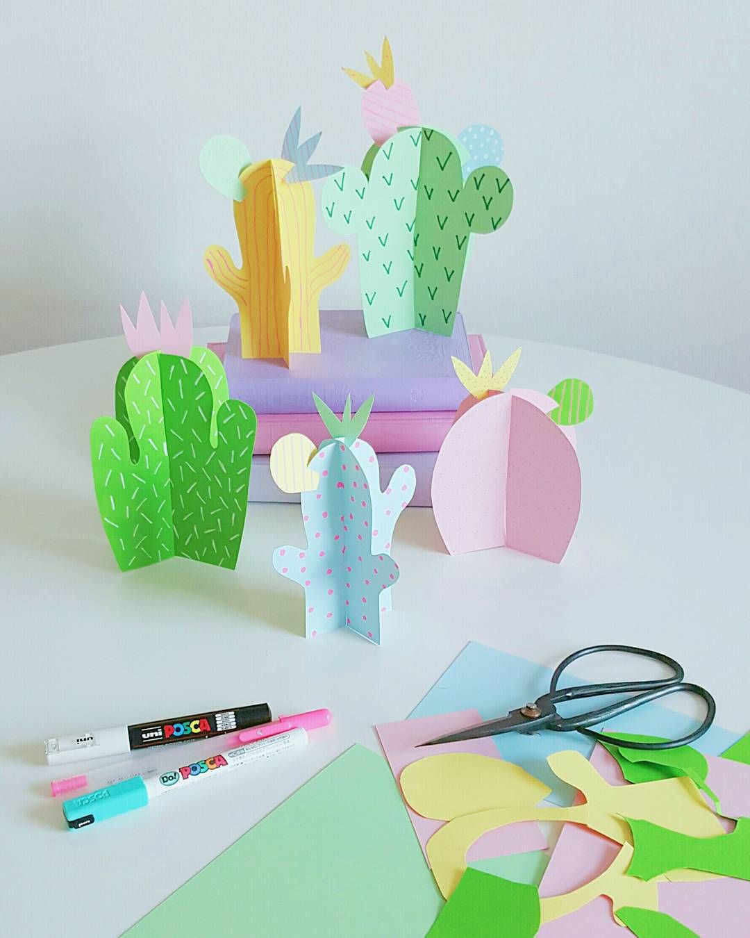 仙人掌小手工,仙人掌儿童创意手工