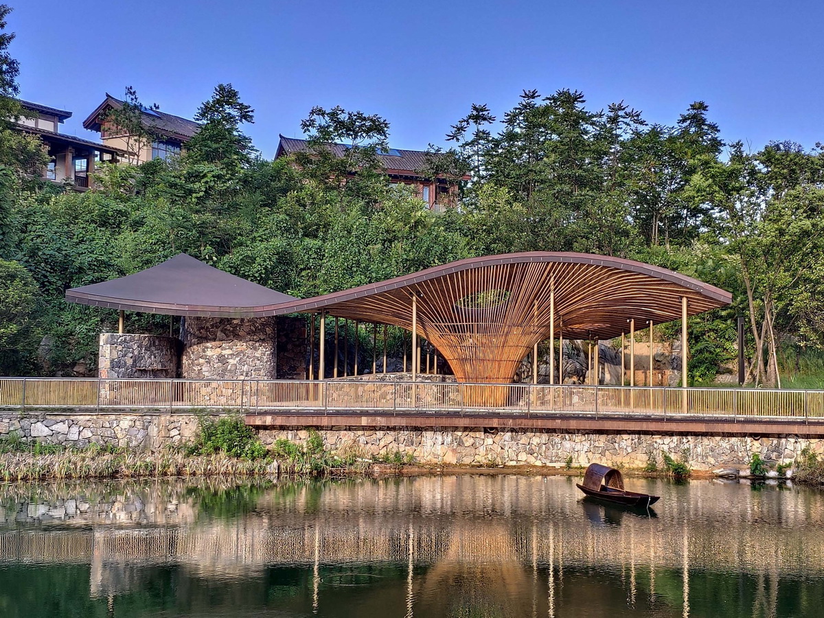 武隆归原镇茶亭,重庆武隆仙女山归原小镇茶亭建筑