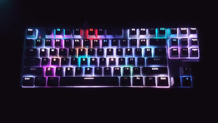 黑爵K870T机械键盘,ajazz黑爵k870tmacbook