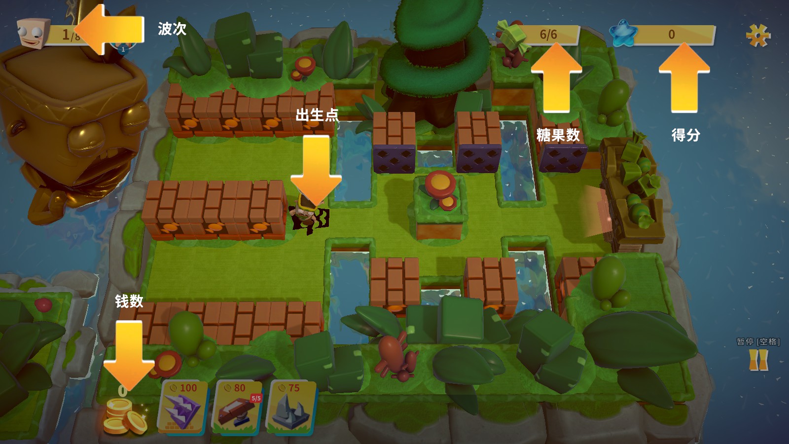《糖果灾难：机关塔防》：看似软萌实则硬核的策略塔防游戏