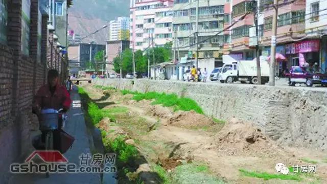 兰州城关洪道整治进展,兰州港联购物中心拆除商户赔偿