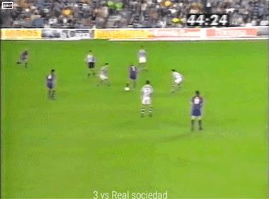 颠覆时期的罗纳尔多10大进球,唯一的球王罗纳尔多