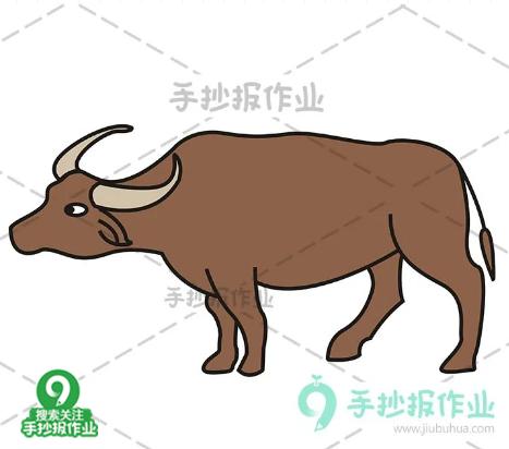 清明时节的简笔画,简笔画清明节牧童的画法