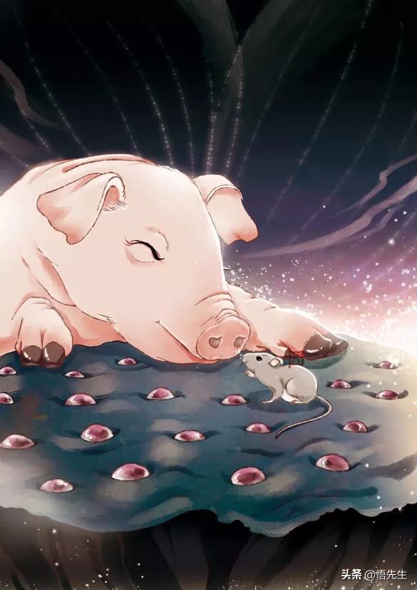 十二生肖接班图诗配画，又萌又暖，你喜欢自己的属相吗？