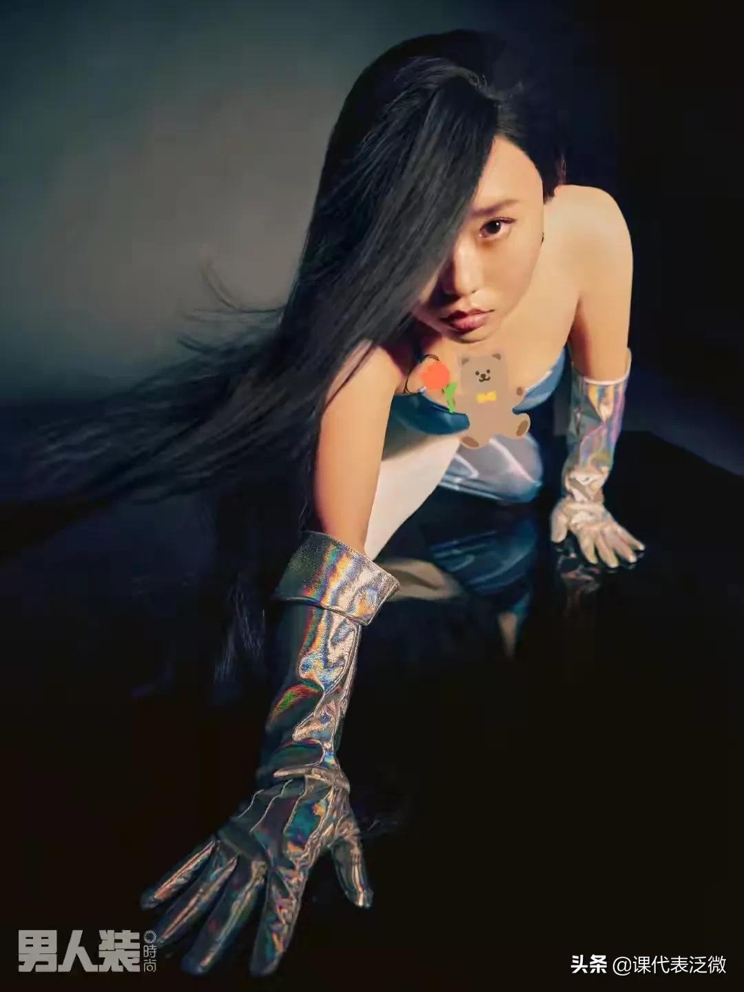 赵丽颖男人装杂志霸气写真,赵丽颖男人装霸气写真