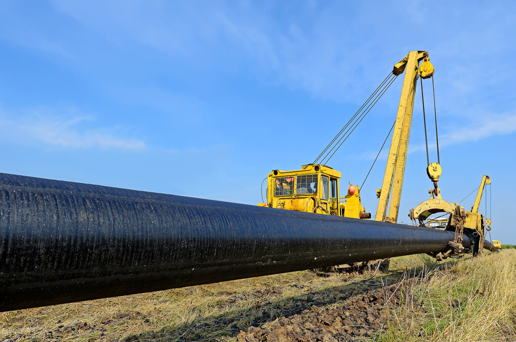 pe燃气管道接管抢修施工现场,大口径pe管道安装视频