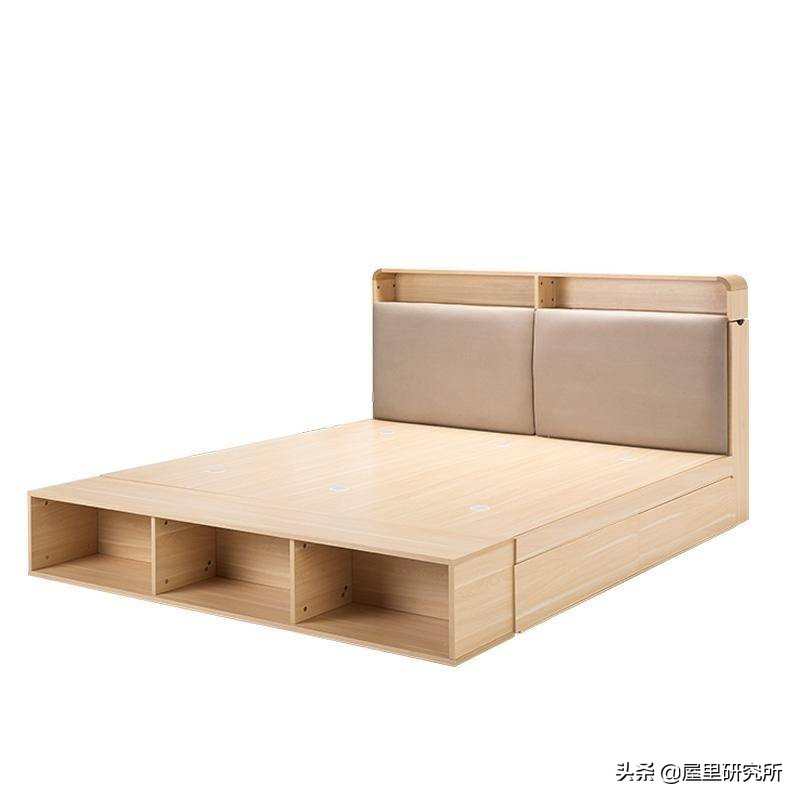 普宁软包床家具,高颜值真皮床