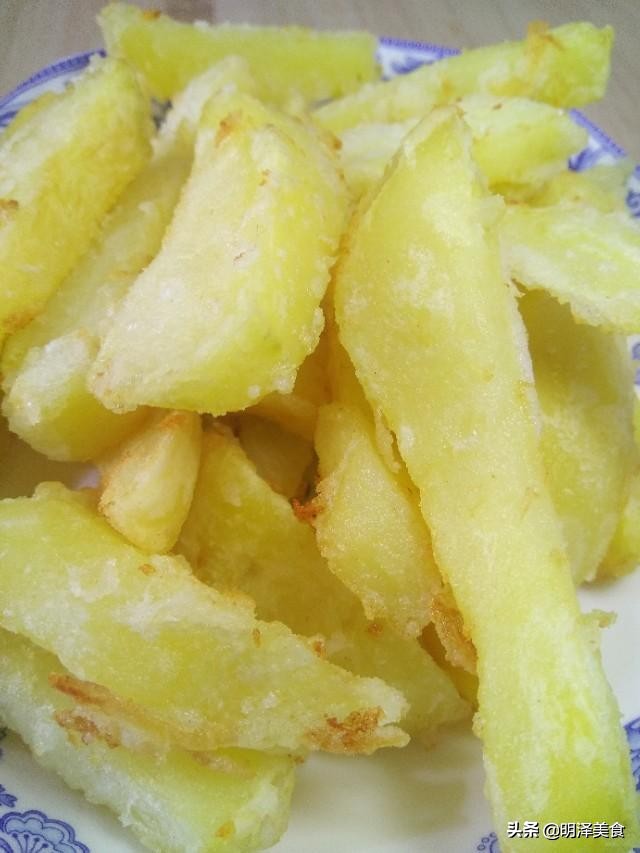 炸薯条加红薯淀粉行不行,怎么炸薯条才能炸出不软的薯条