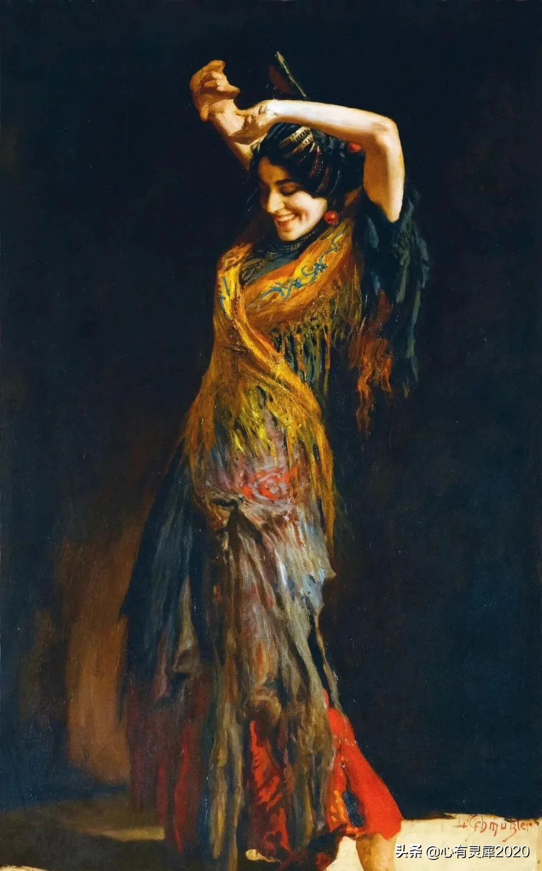 这位德国画家笔下的女性人体油画，犹如观赏泰国人妖表演