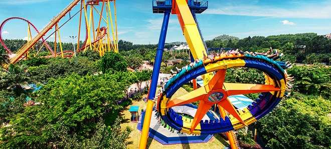 广州长隆欢乐世界互动,广东长隆欢乐世界最刺激的项目