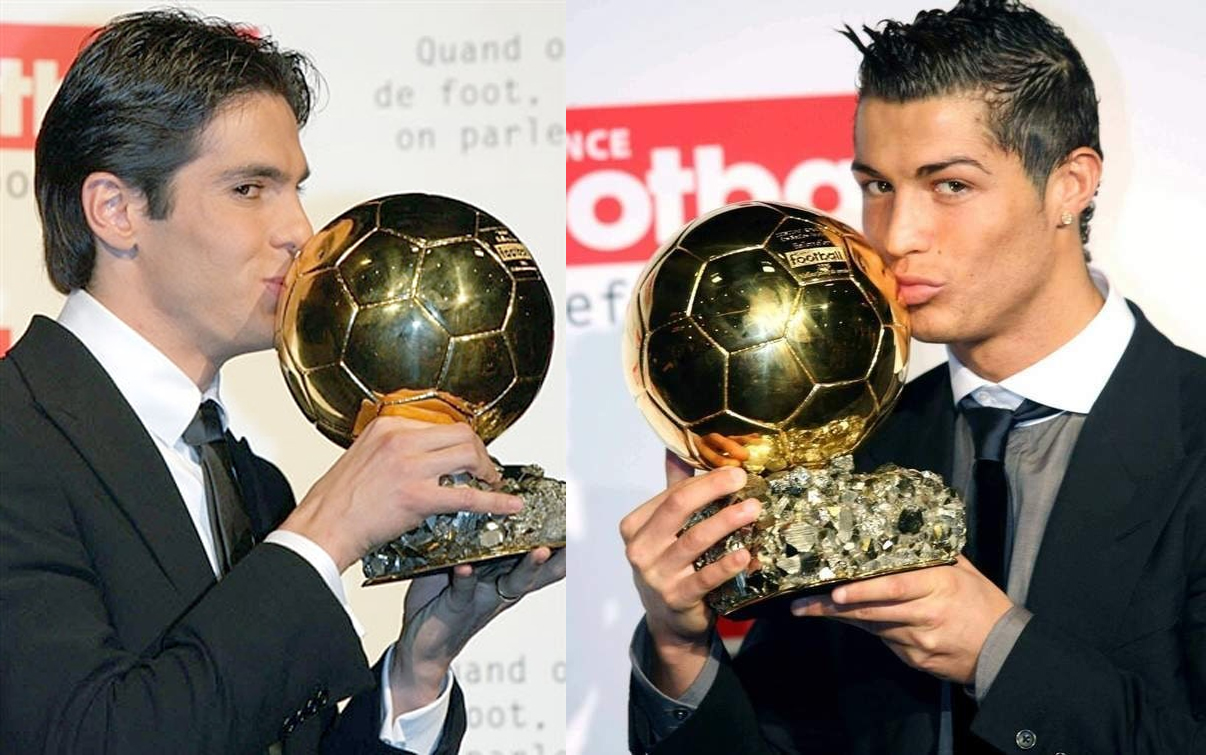 足坛神仙恋情,c罗和卡卡的宿命感有多强