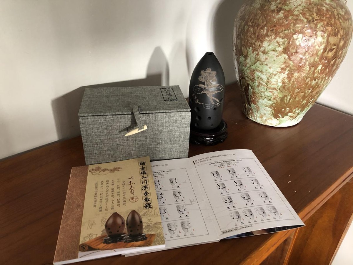 好物鉴赏大全,大师级收藏黑陶埙十孔