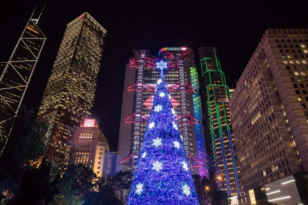 香港巨型圣诞树,香港圣诞树旅游攻略