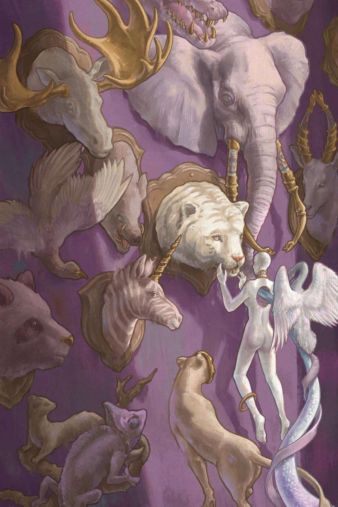 美国纽约视觉艺术学院插画,插画毕业展