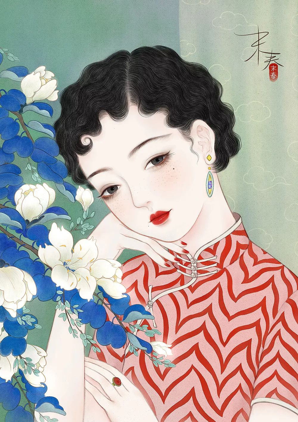 优雅女人旗袍美人,旗袍美人惊艳颜值