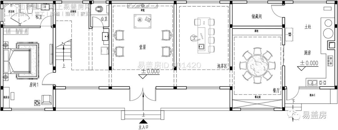 欧式面宽12米进深10米格局设计图,面宽13米进深10米3层挑空欧式别墅