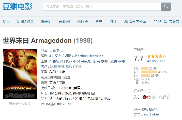 五部必看世界末日电影,一口气看完一部世界末日电影