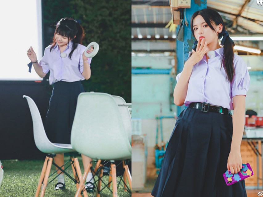 火箭少女高颜值,火箭少女全员白衣服