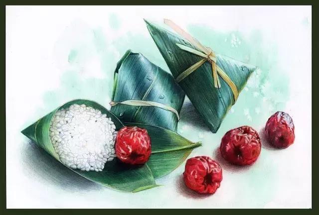 浓情端午节绘画,画端午节的手抄报简单又好看彩铅