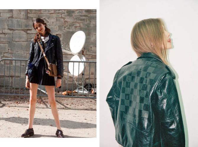 皮衣怎样穿才时髦呢,秋冬皮衣时髦穿搭
