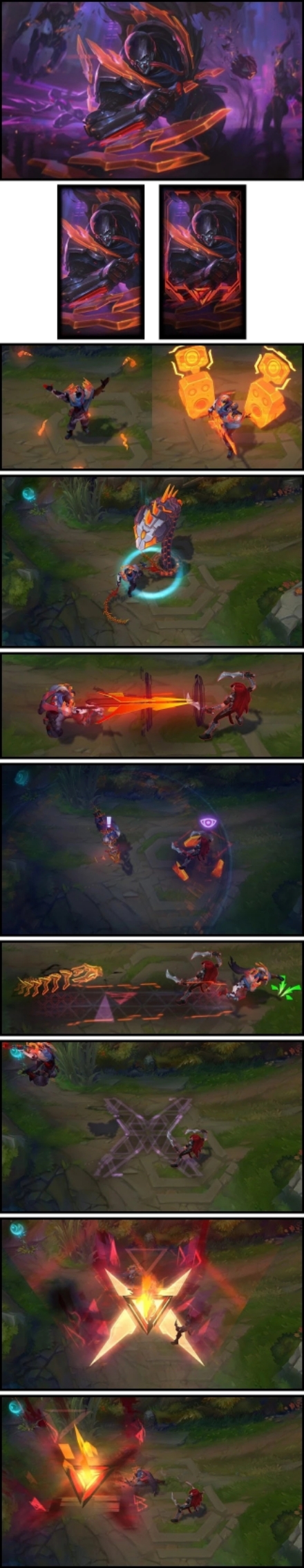 源计划出了几款皮肤了,皮肤断崖式下滑