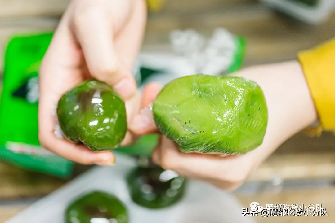 吃了十个青团,吃了4个青团