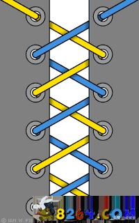 十种必学的鞋带系法,鞋带系的不好看怎么办