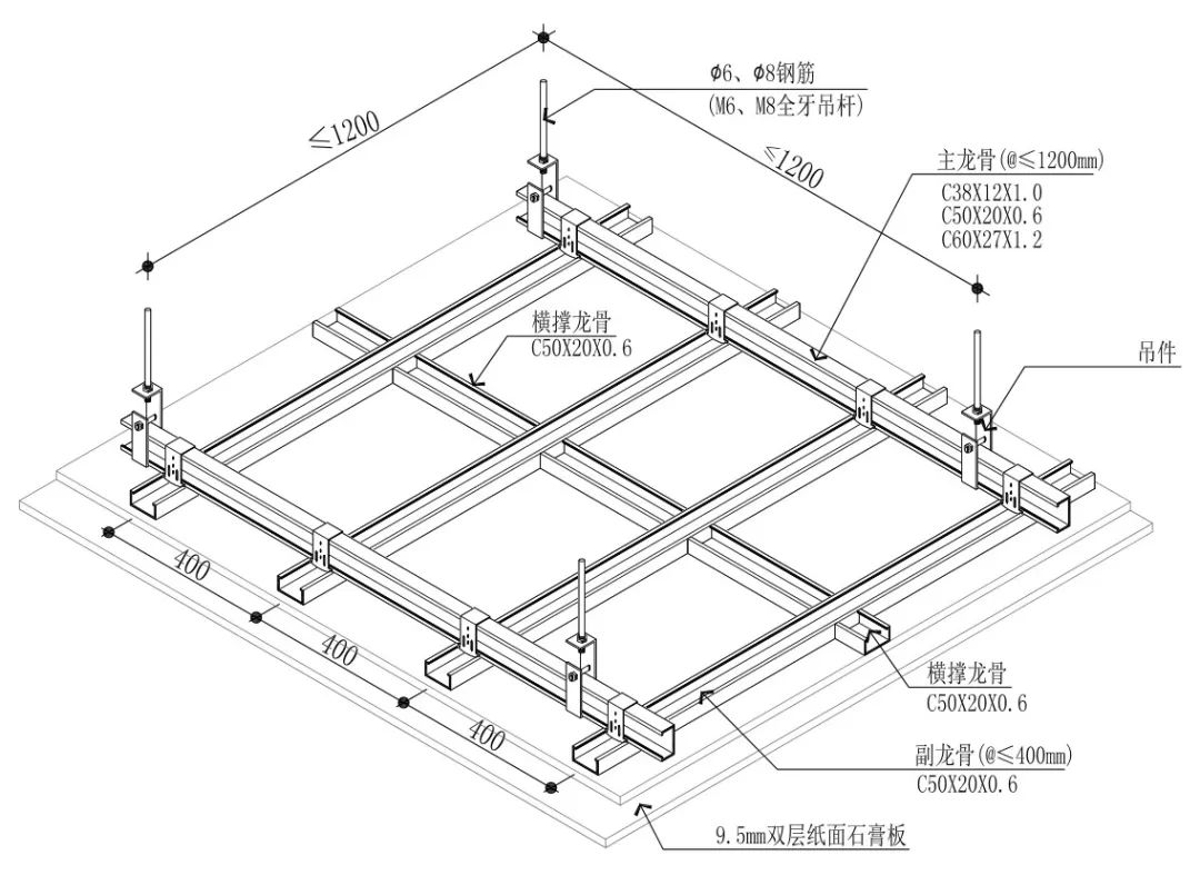 轻钢龙骨吊顶工艺,百色轻钢龙骨吊顶工艺