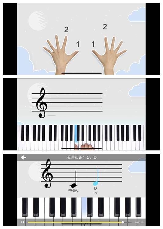 theone智能钢琴连接其它乐器,学会钢琴再弹电子琴