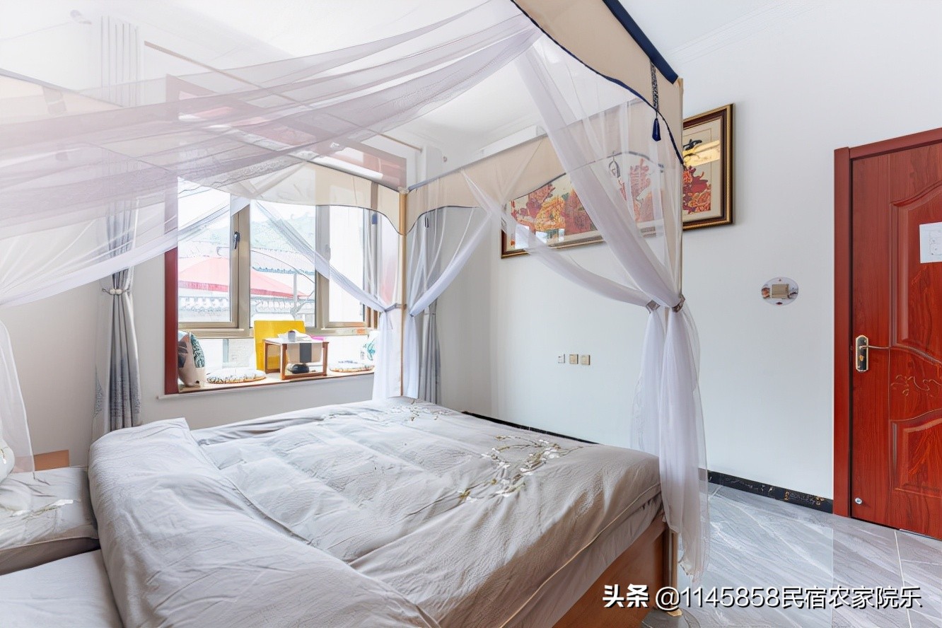 门头沟四合院民宿设计案例,北京清山堂度假别墅团购