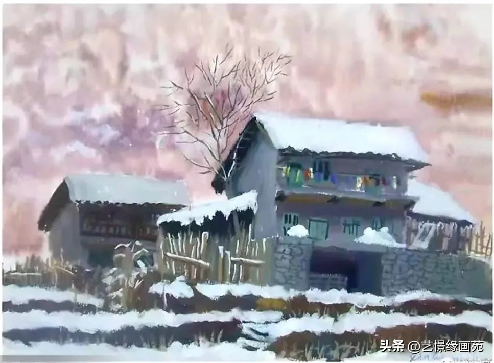 艺憬缘画集：那些年的雪景