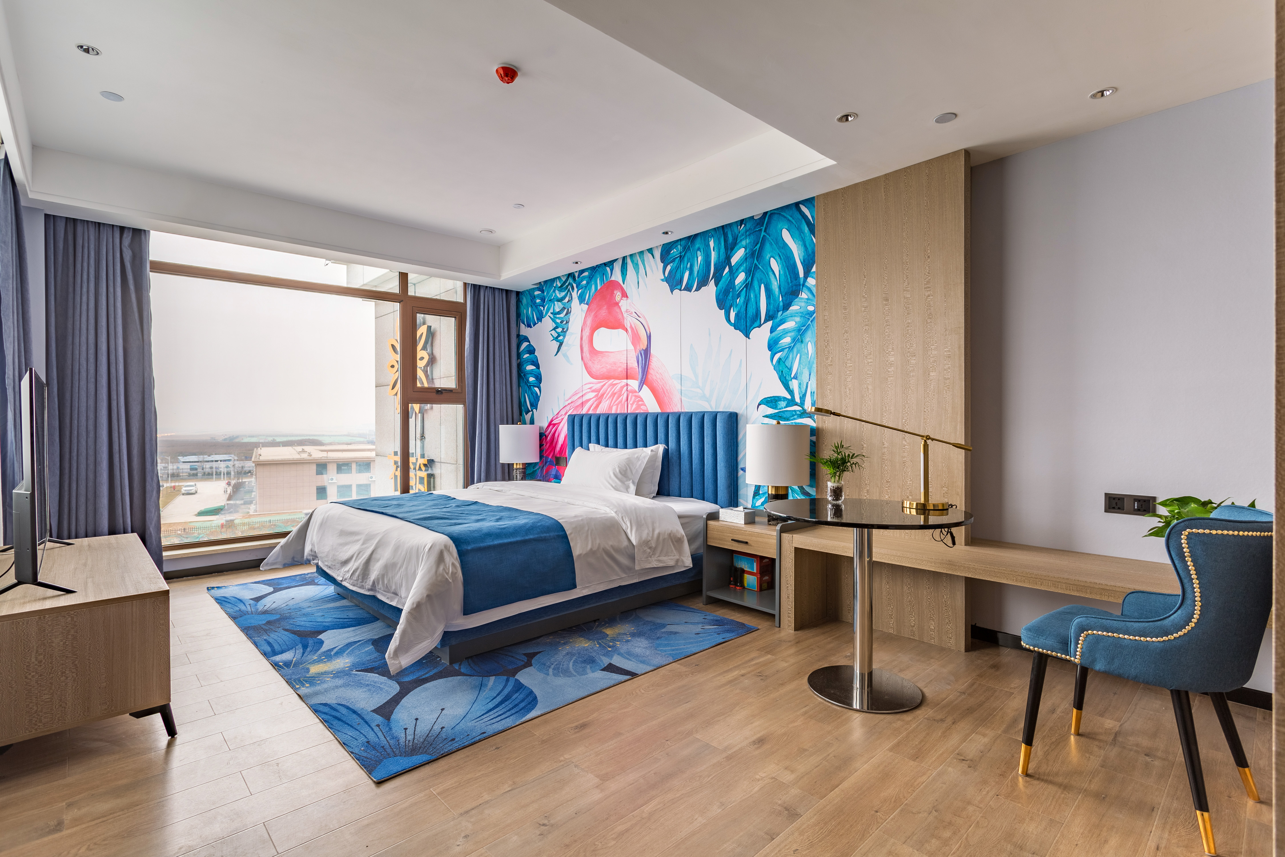 打卡火烈鸟港湾酒店,打卡动物园里的酒店