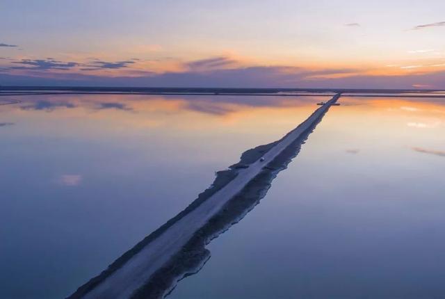 中国最大的盐湖桥,中国第一大盐湖