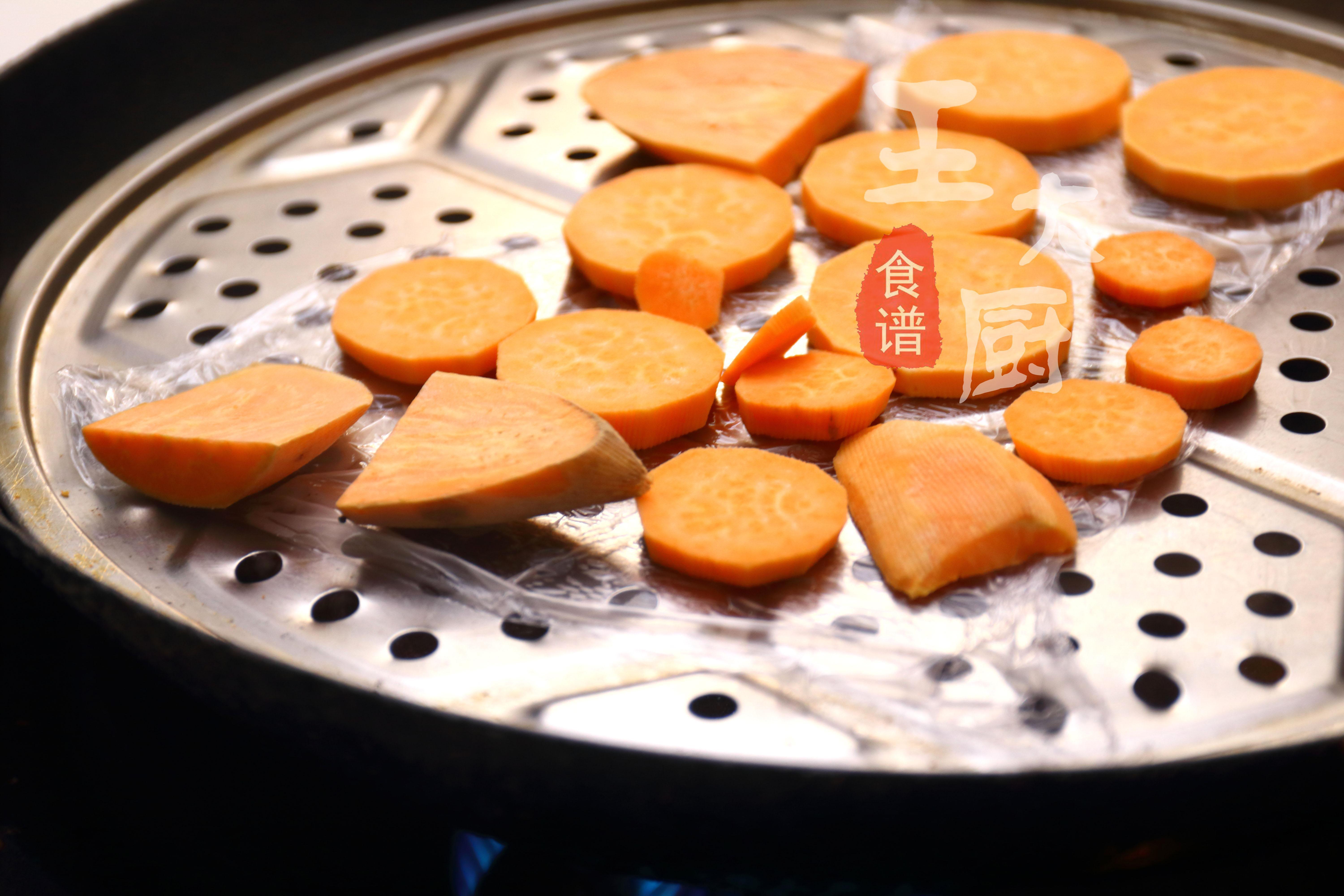 紫薯芋圆小食，简单的小甜品，没事做一份，甜蜜一整天，很好吃