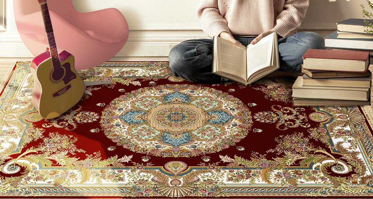 手工洗地毯的方法,手工真丝地毯的日常铺设使用篇