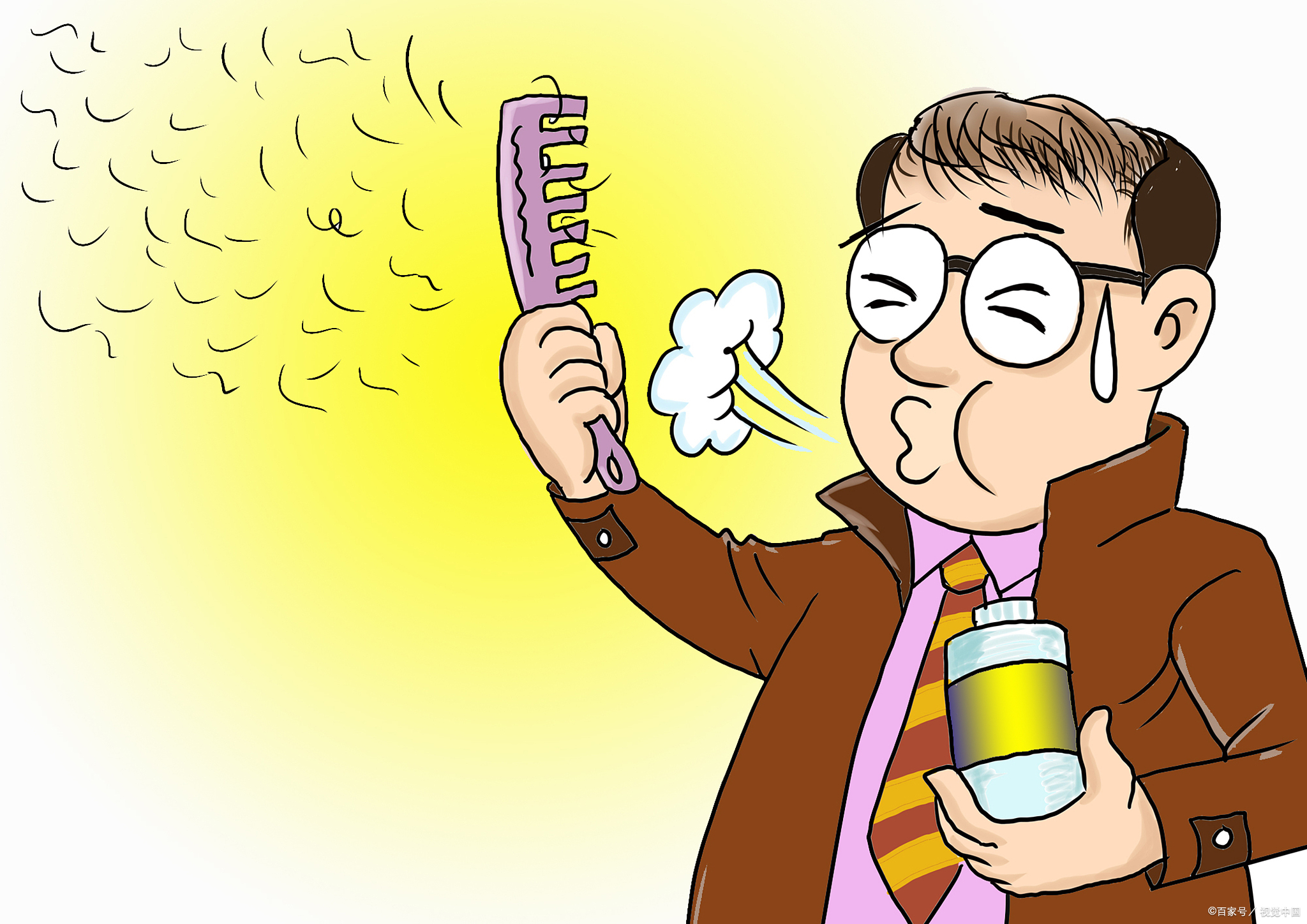 脱发的残酷原因,脱发是人生一大憾事